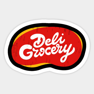 Vintage Deli G Retro Sticker